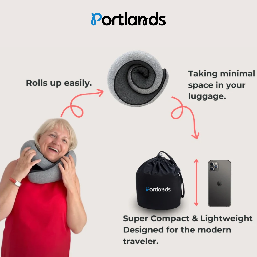 Portlands® Wraparound neck pillow
